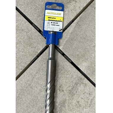 Grąžtas betonui SDS+ 20,00 x 1000mm Grąžtas betonui SDS+ 20,00 x 1000mm
